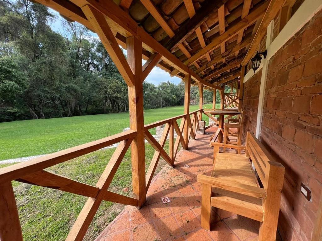 Rancho Campestre Virgen Del Rio Zacatlán Exterior foto